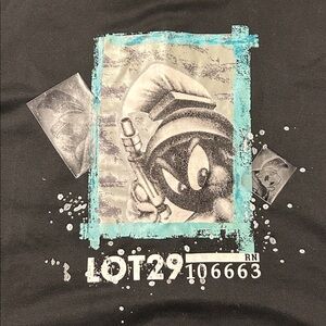 Lot 29 Men XL Vintage Throwback Style Men's  Athletic Jacket Marvin the Martian